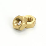 5/16-24 Brass Hex Nuts